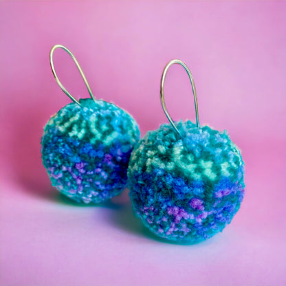 Pompom Earrings