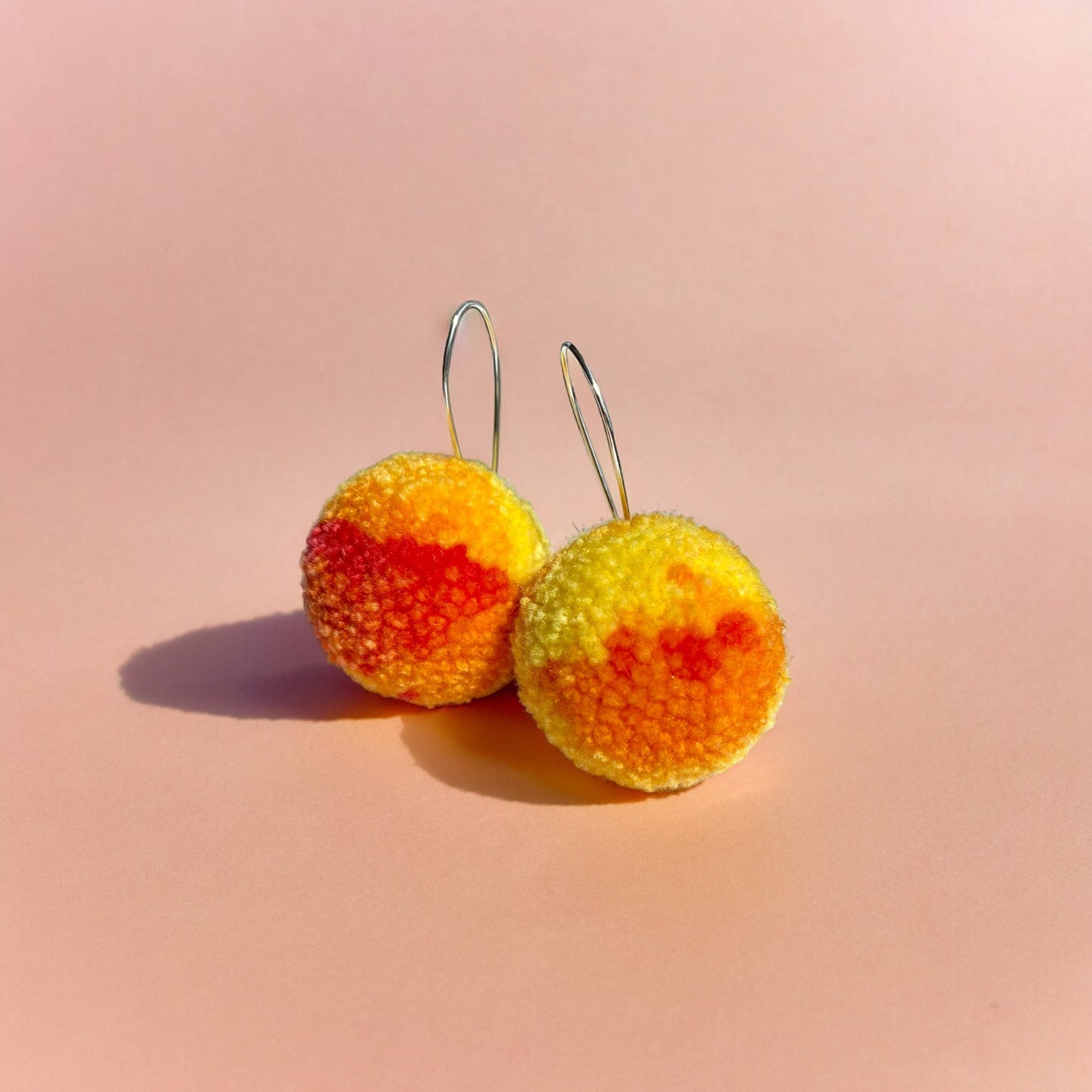 Pompom Earrings