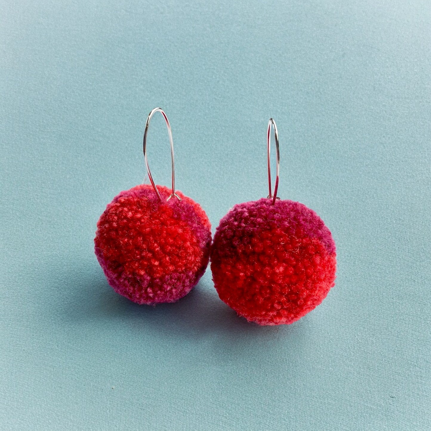 Pompom Earrings