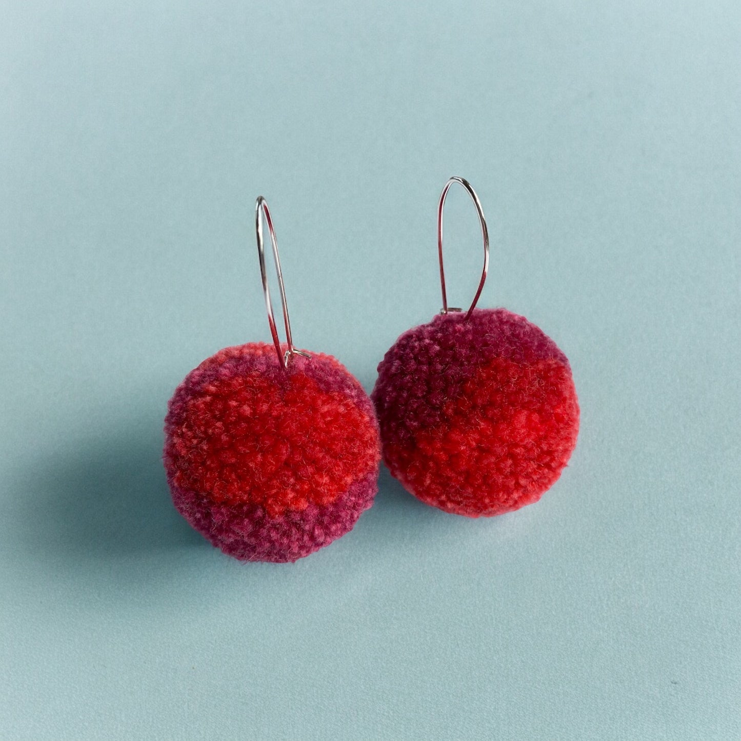 Pompom Earrings