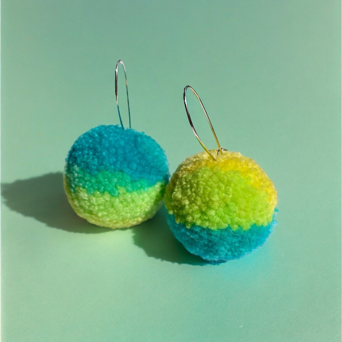 Pompom Earrings