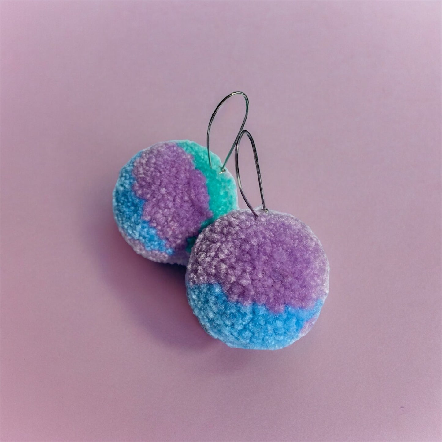 Pompom Earrings