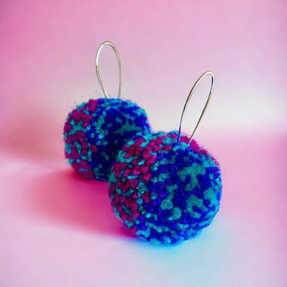 Pompom Earrings